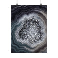 Geode Core - Silver Smoke Poster