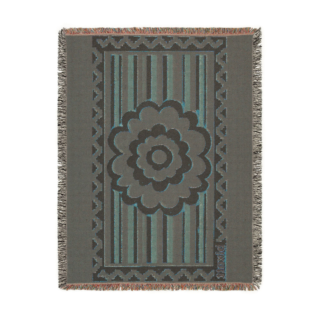 BLXNTT Red Hippie Woven Blanket #1
