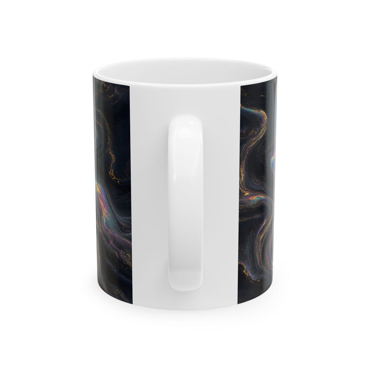 Galaxy Iridescent Marble Mug