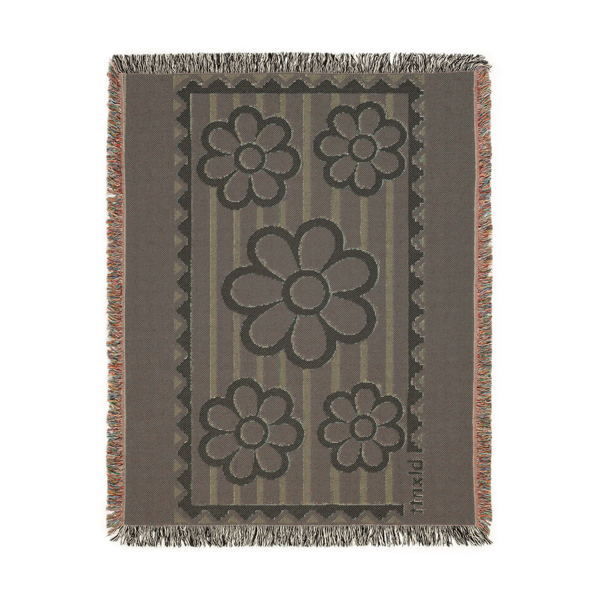 BLXNTT Purple Hippie Woven Blanket #2