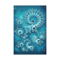 Copper Infinity - Lagoon Glossy Canvas
