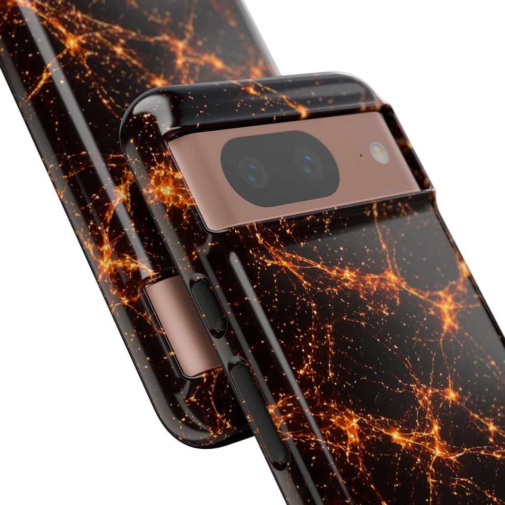 Neon Mycelium - Solar Flare Phone Case