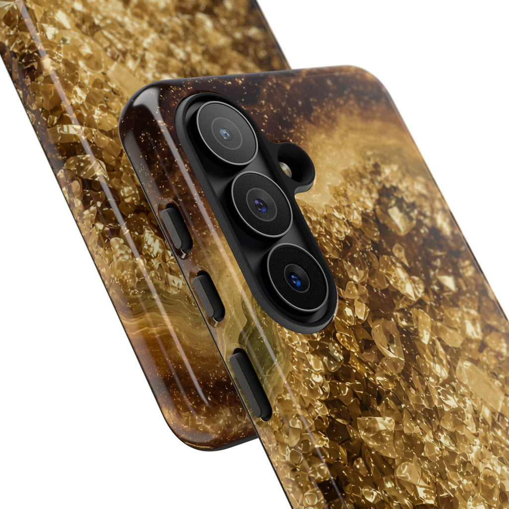 Geode Core - Gold Vein Phone Case