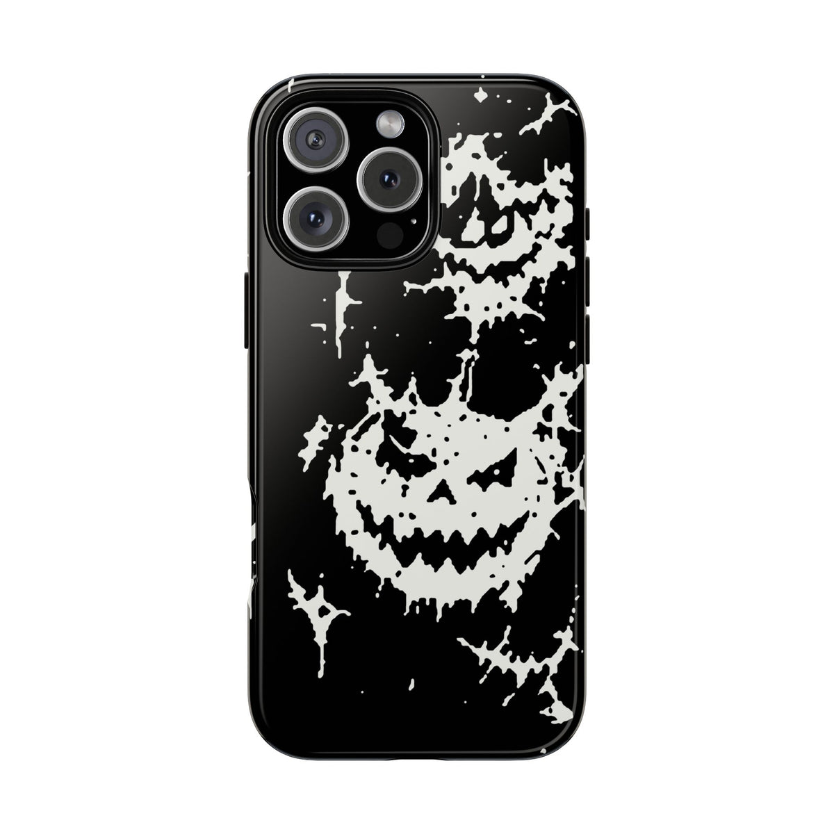 White Spiderweb Pumpkin Phone Case
