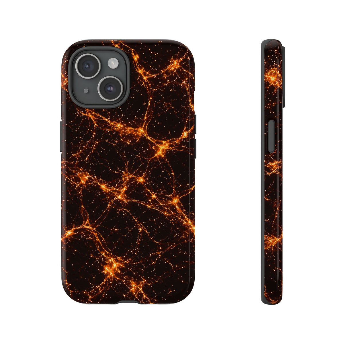 Neon Mycelium - Solar Flare Phone Case