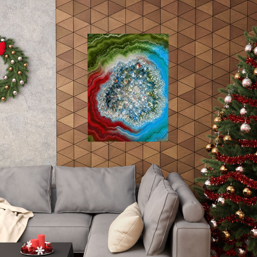 Geode Core - Lagoon Poster