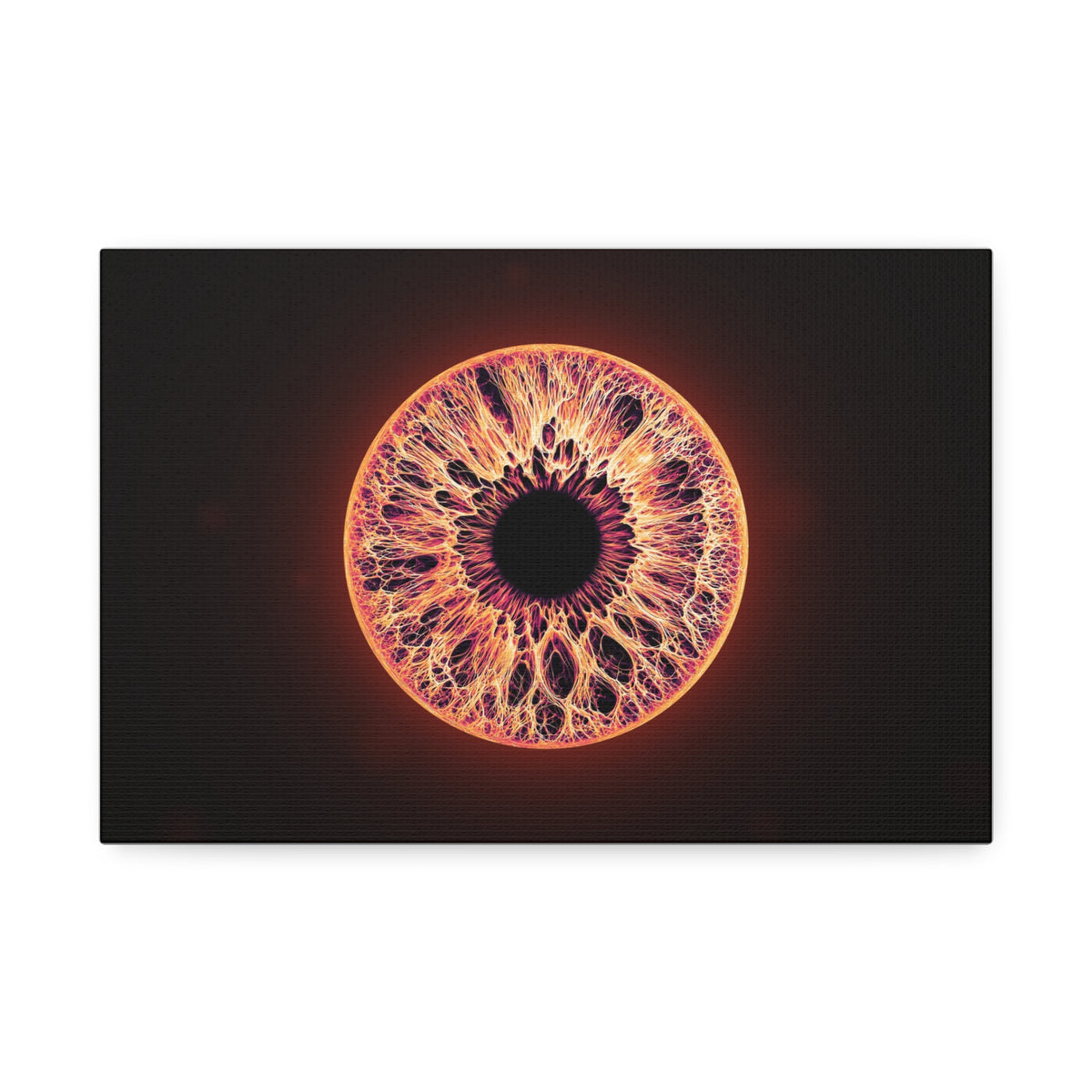 BLXNTT Iris – Lace Web Sunset Fade Glossy Canvas