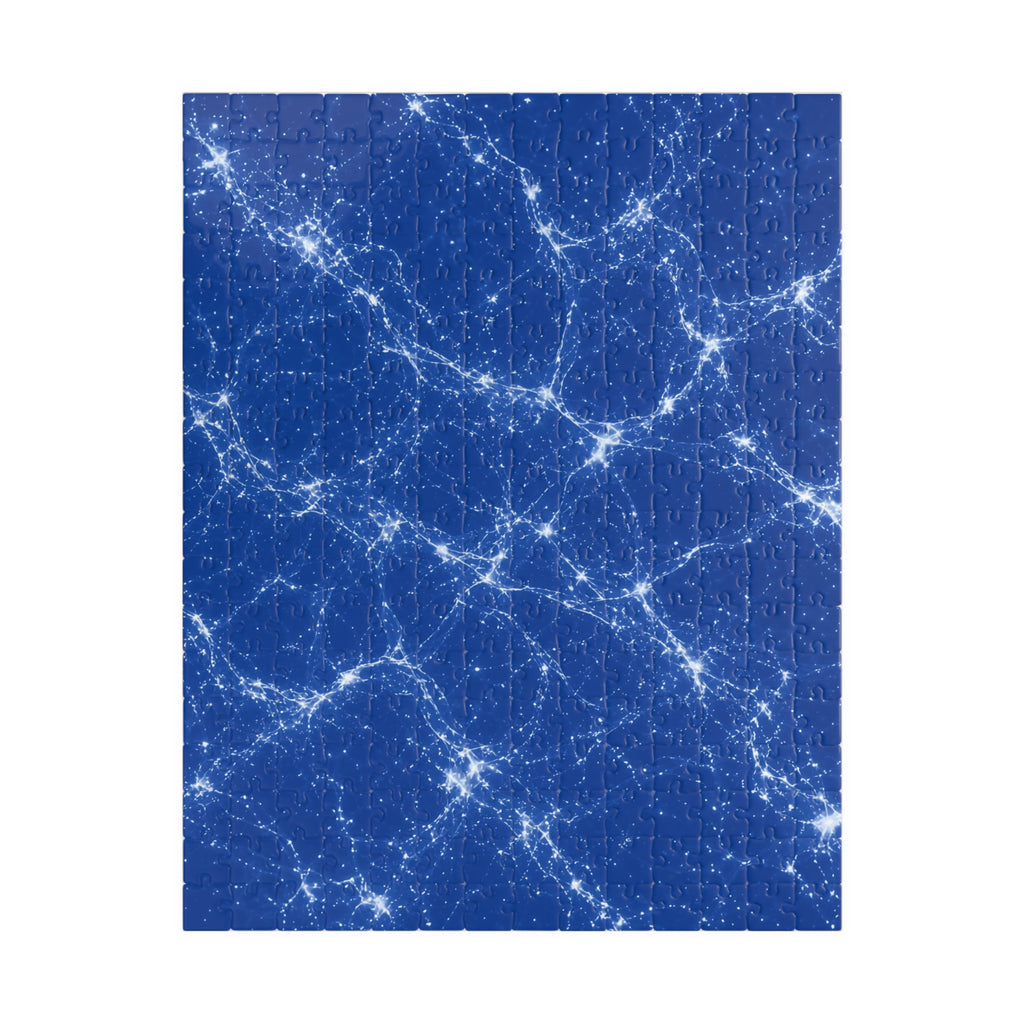 Neon Mycelium - Blueprint Jigsaw Puzzle