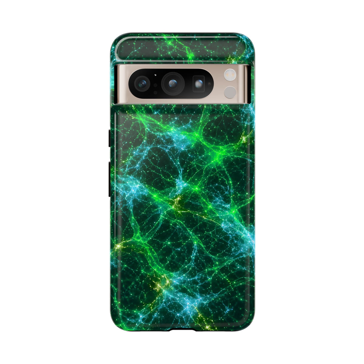 Neon Mycelium - Mermaid Phone Case