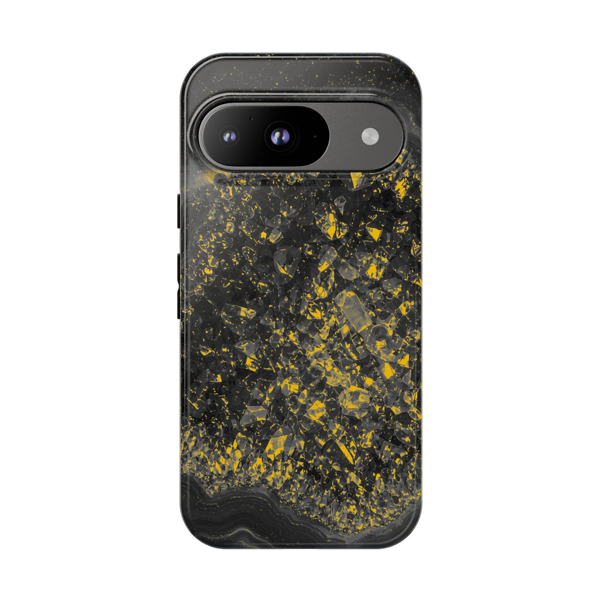 Geode Core - Mono Gold Spark Phone Case