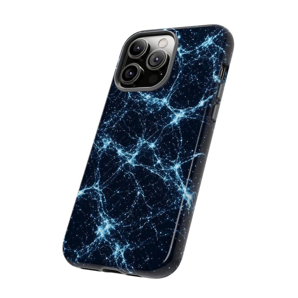 Neon Mycelium - Ice Crystal Phone Case
