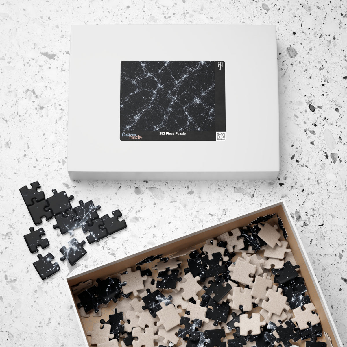 Neon Mycelium - Silver Ghost Jigsaw Puzzle