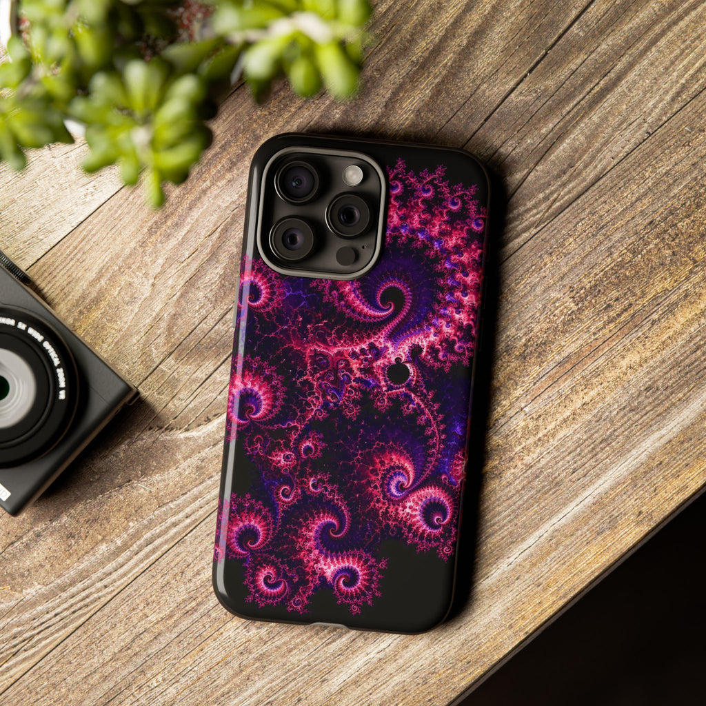 Copper Infinity - Hot Pink & Violet Phone Case