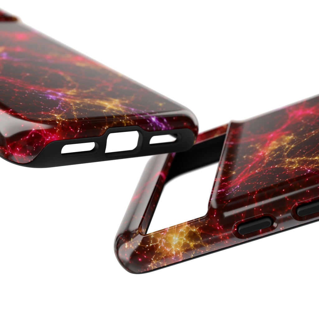Neon Mycelium - Rainbow Nerve Phone Case