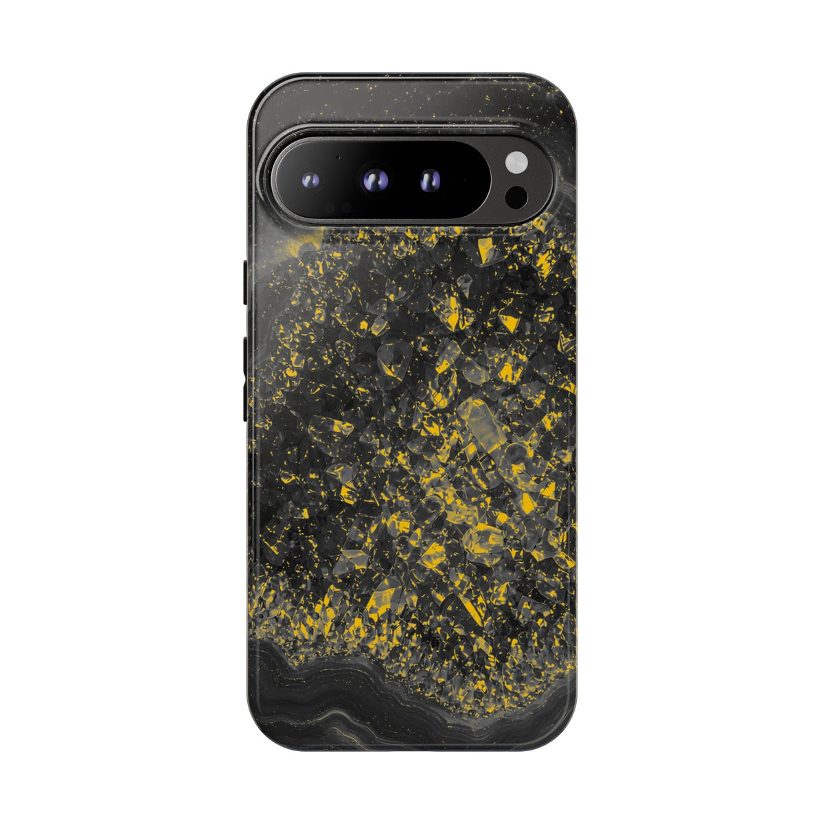 Geode Core - Mono Gold Spark Phone Case