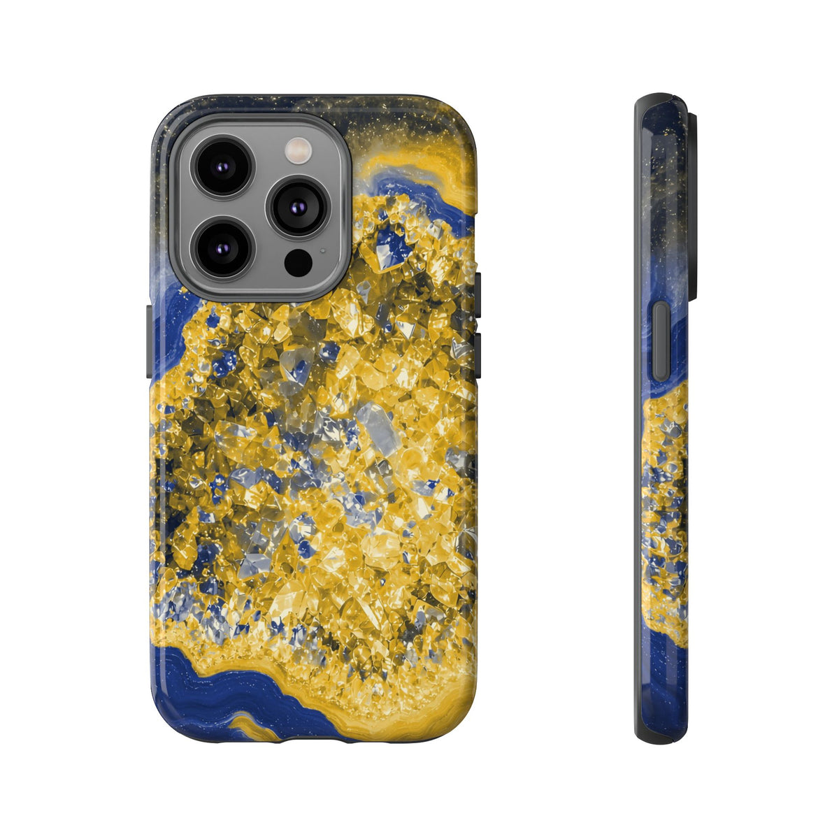 Geode Core - Mustard Navy Phone Case