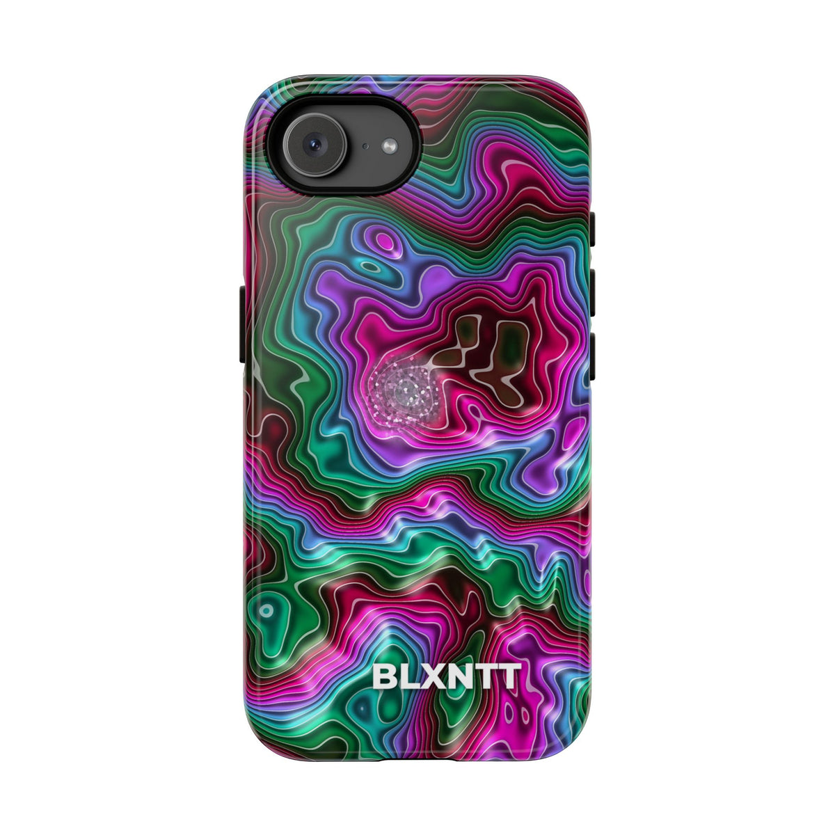Neon Agate Phone Case