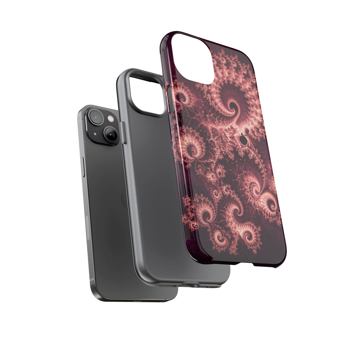 Copper Infinity - Rose Quartz Phone Case
