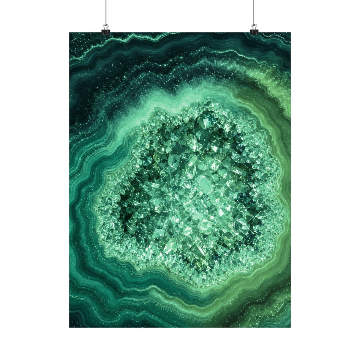Geode Core - Jade Temple Poster