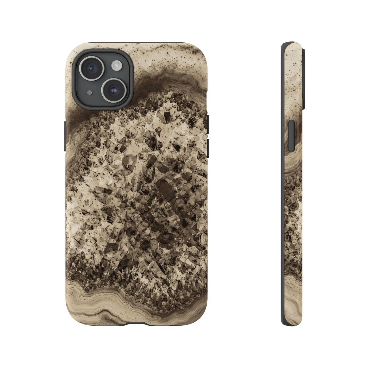 Geode Core - Ink on Paper Phone Case