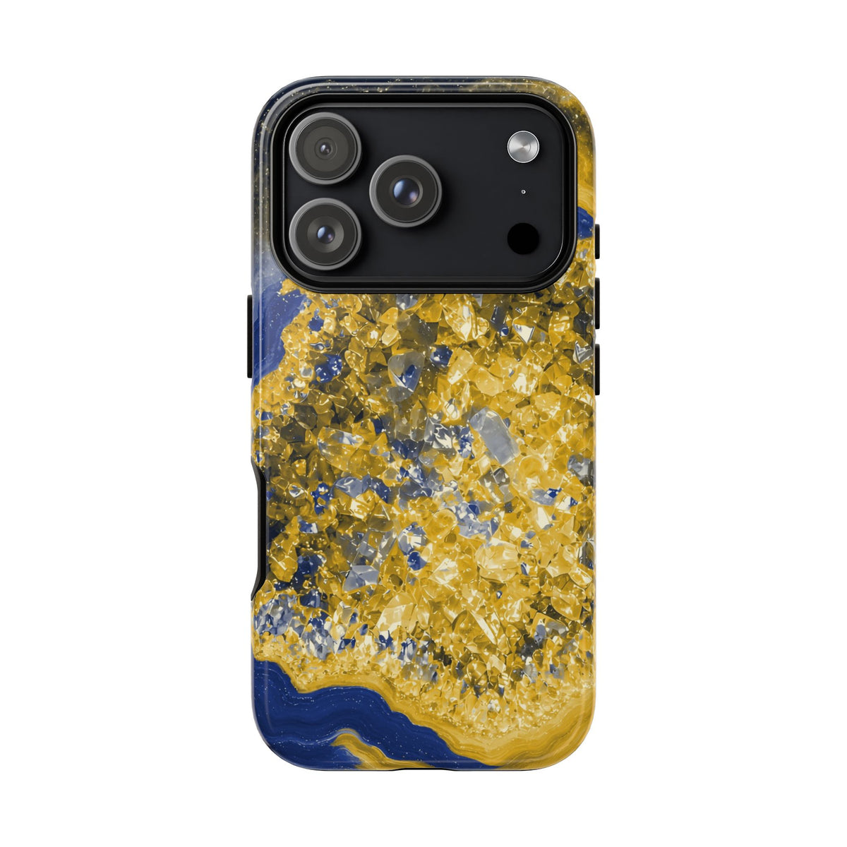 Geode Core - Mustard Navy Phone Case