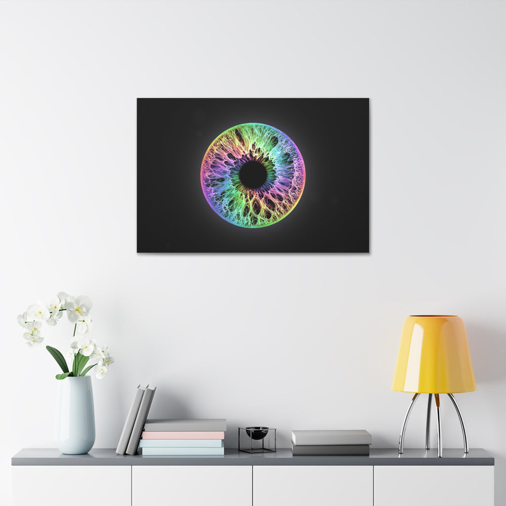 BLXNTT Iris – Lace Web Holographic Glossy Canvas