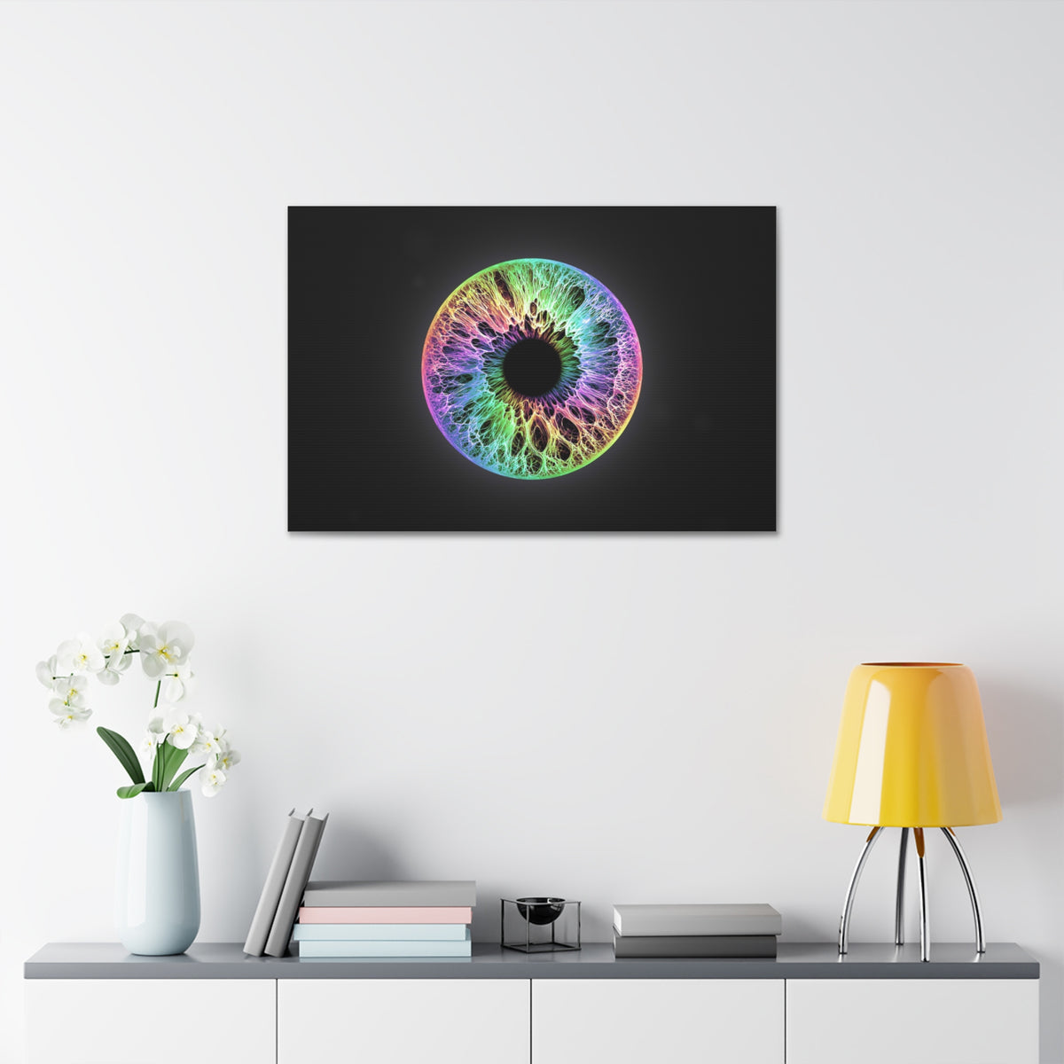 BLXNTT Iris – Lace Web Holographic Glossy Canvas