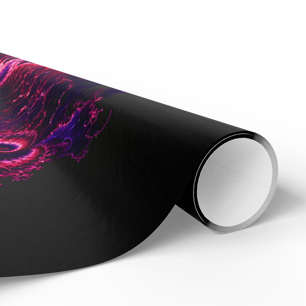 Copper Infinity - Hot Pink & Violet Wrapping Paper
