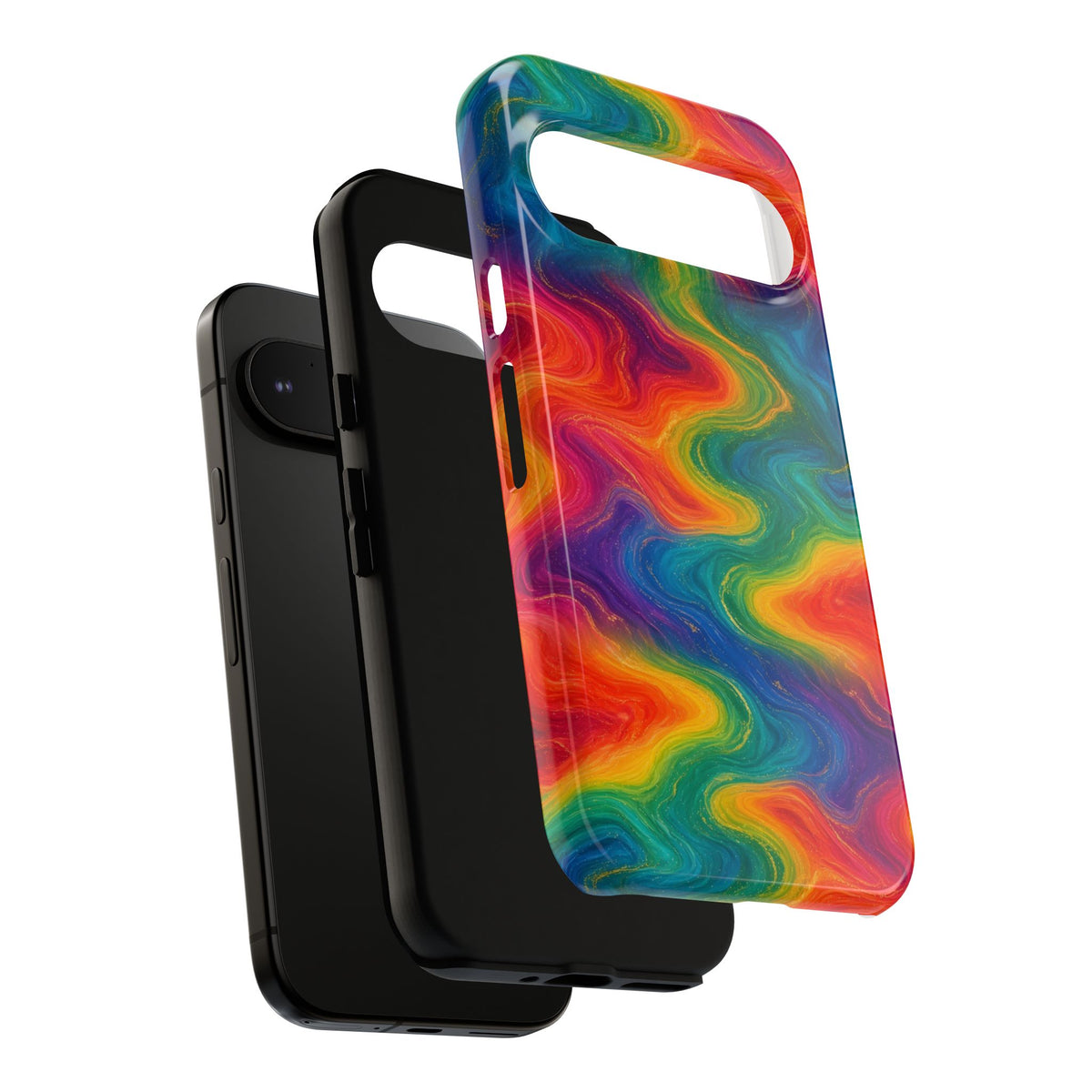 Rainbow Marble Phone Case