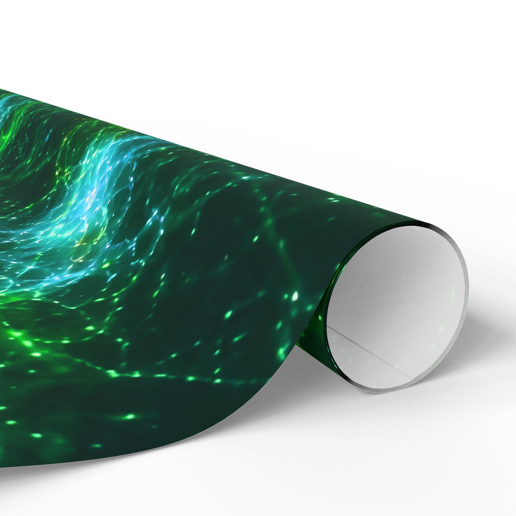 Neon Mycelium - Mermaid Wrapping Paper