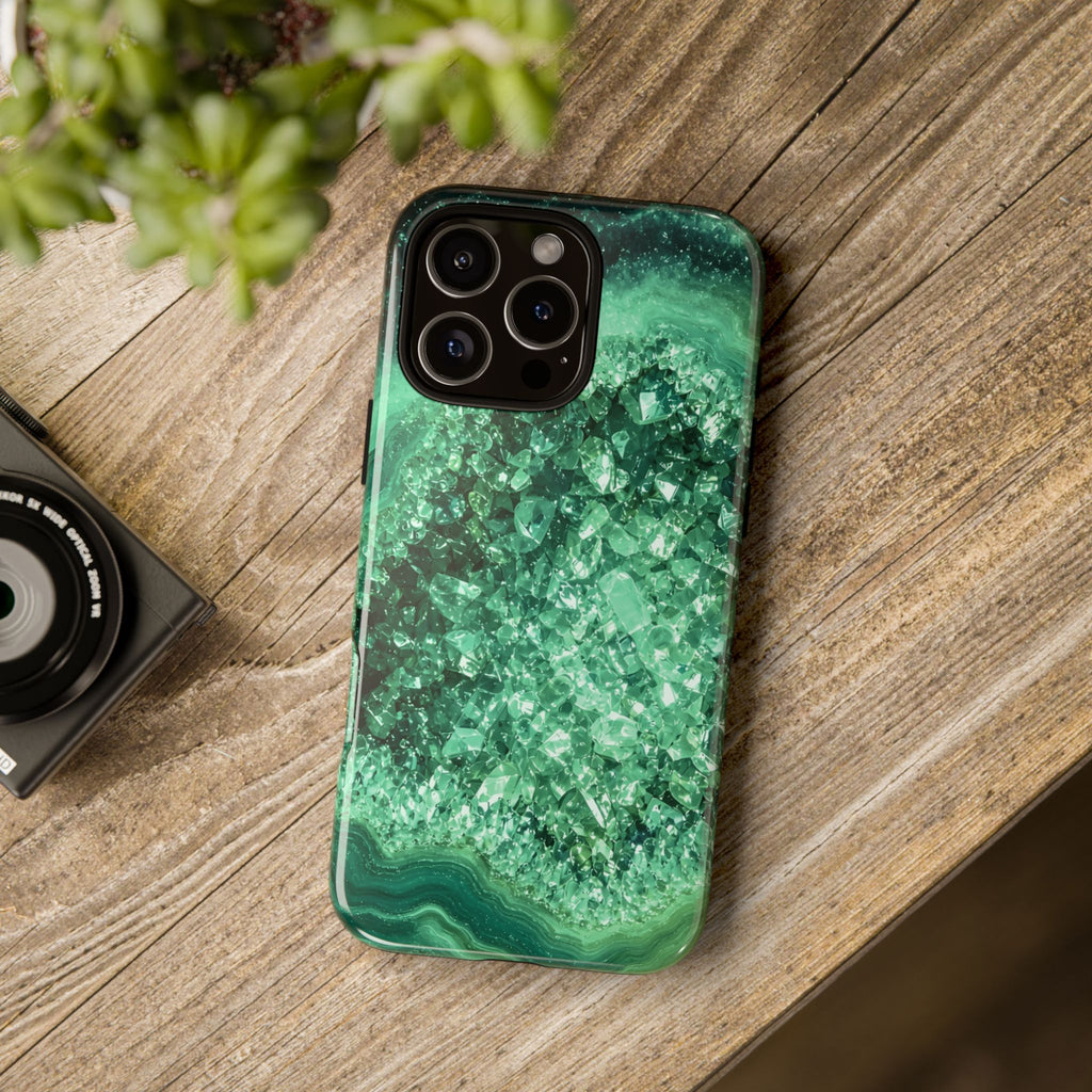 Geode Core - Jade Temple Phone Case