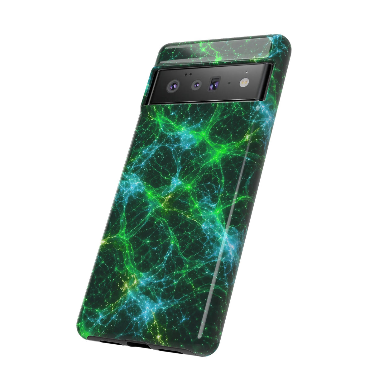 Neon Mycelium - Mermaid Phone Case
