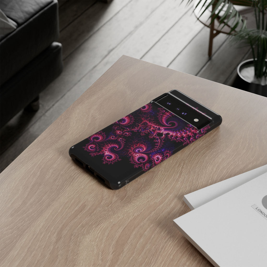 Copper Infinity - Hot Pink & Violet Phone Case