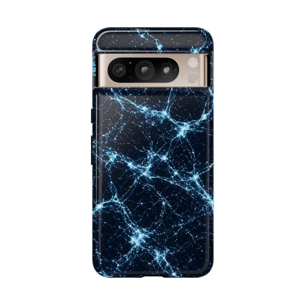 Neon Mycelium - Ice Crystal Phone Case