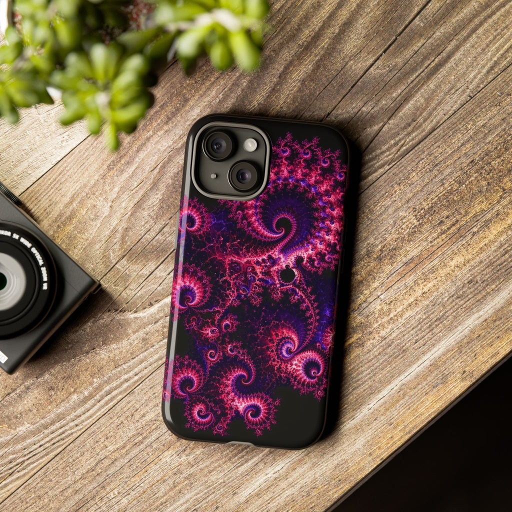 Copper Infinity - Hot Pink & Violet Phone Case