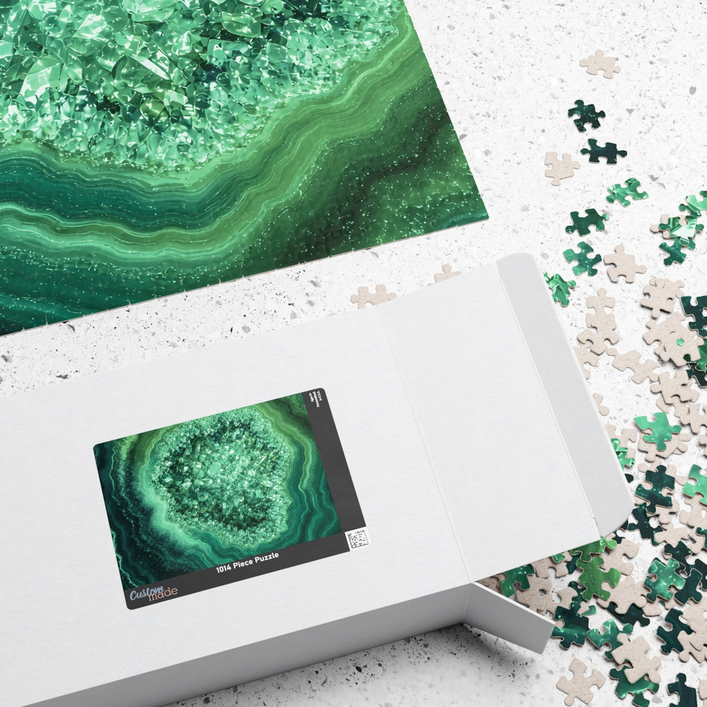 Geode Core - Jade Temple Jigsaw Puzzle