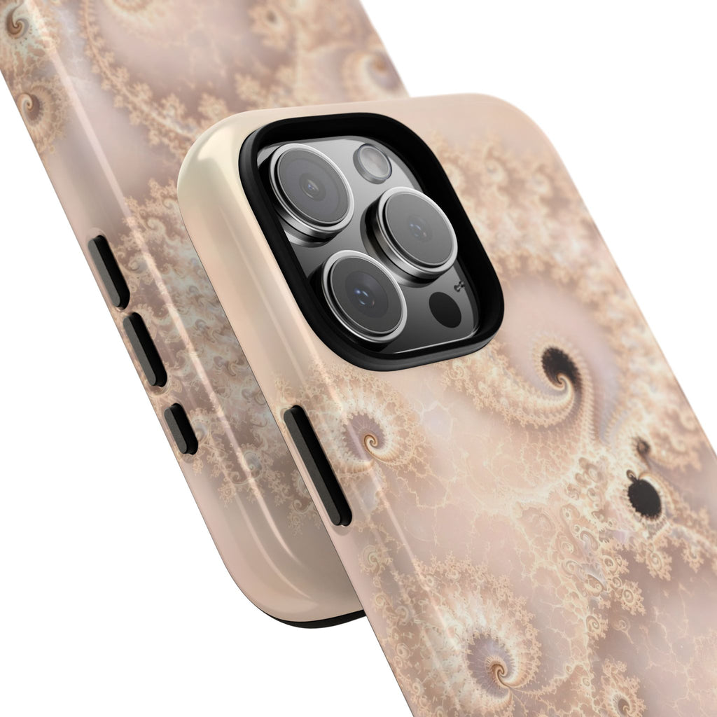 Copper Infinity - Champagne Pearl Phone Case
