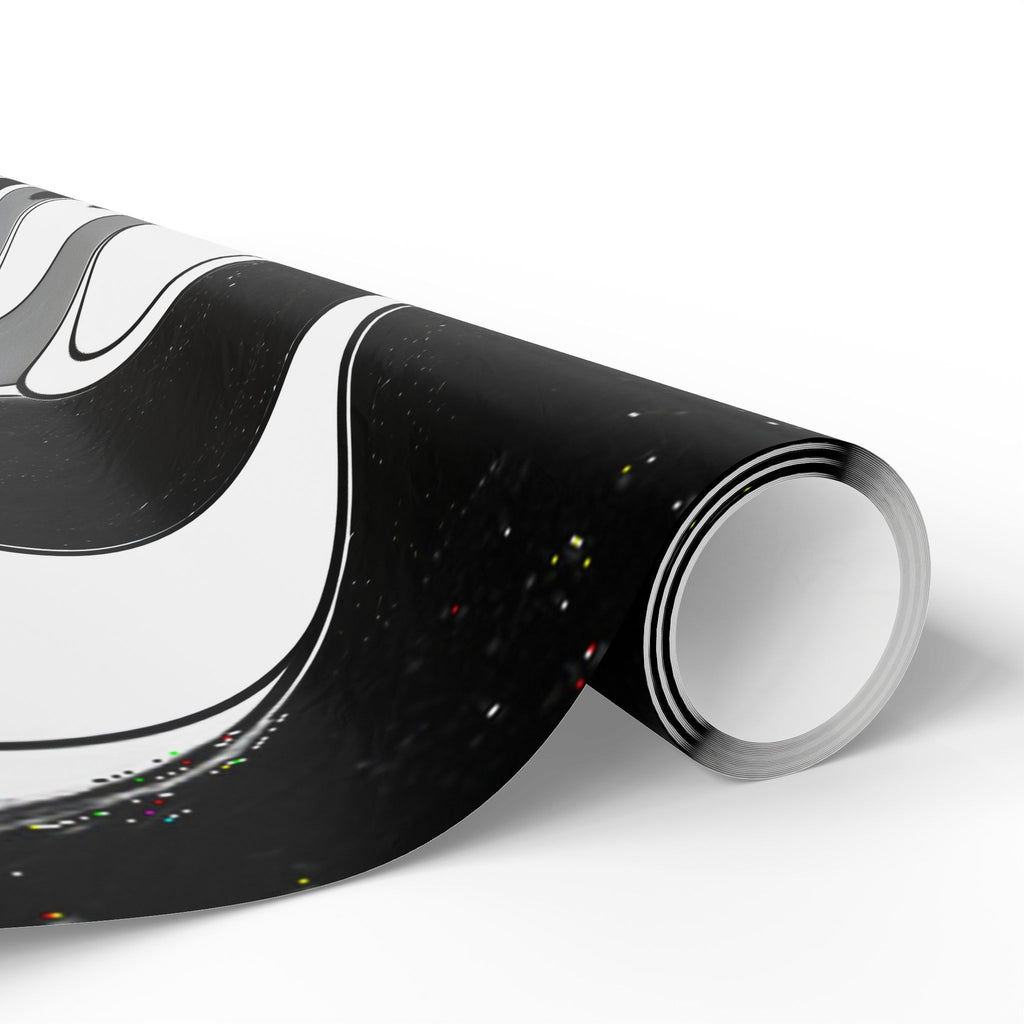 Fillmore Flow - Monochrome Wrapping Paper