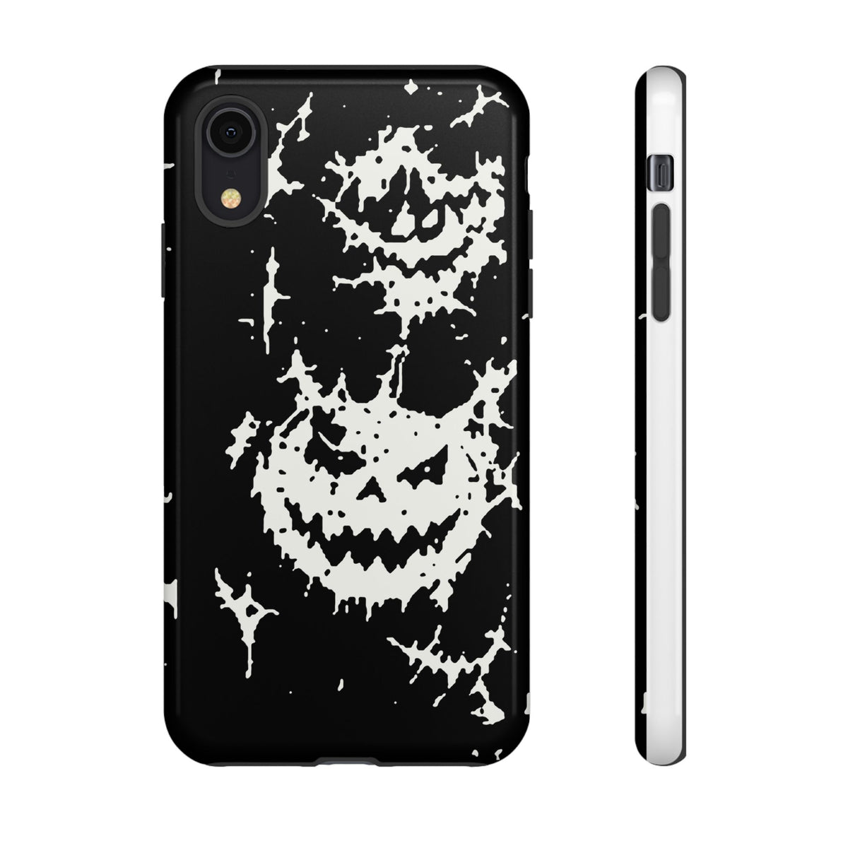 White Spiderweb Pumpkin Phone Case