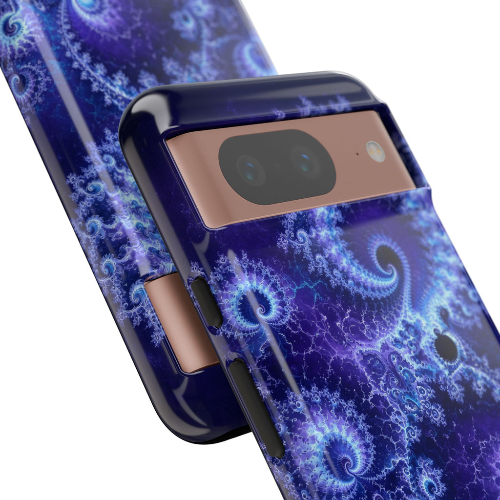 Copper Infinity - Bioluminescent Jellyfish Phone Case