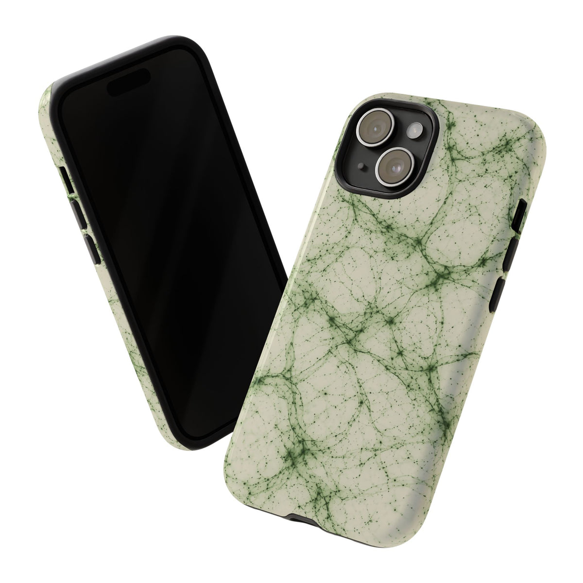 Neon Mycelium - Matcha Latte Phone Case