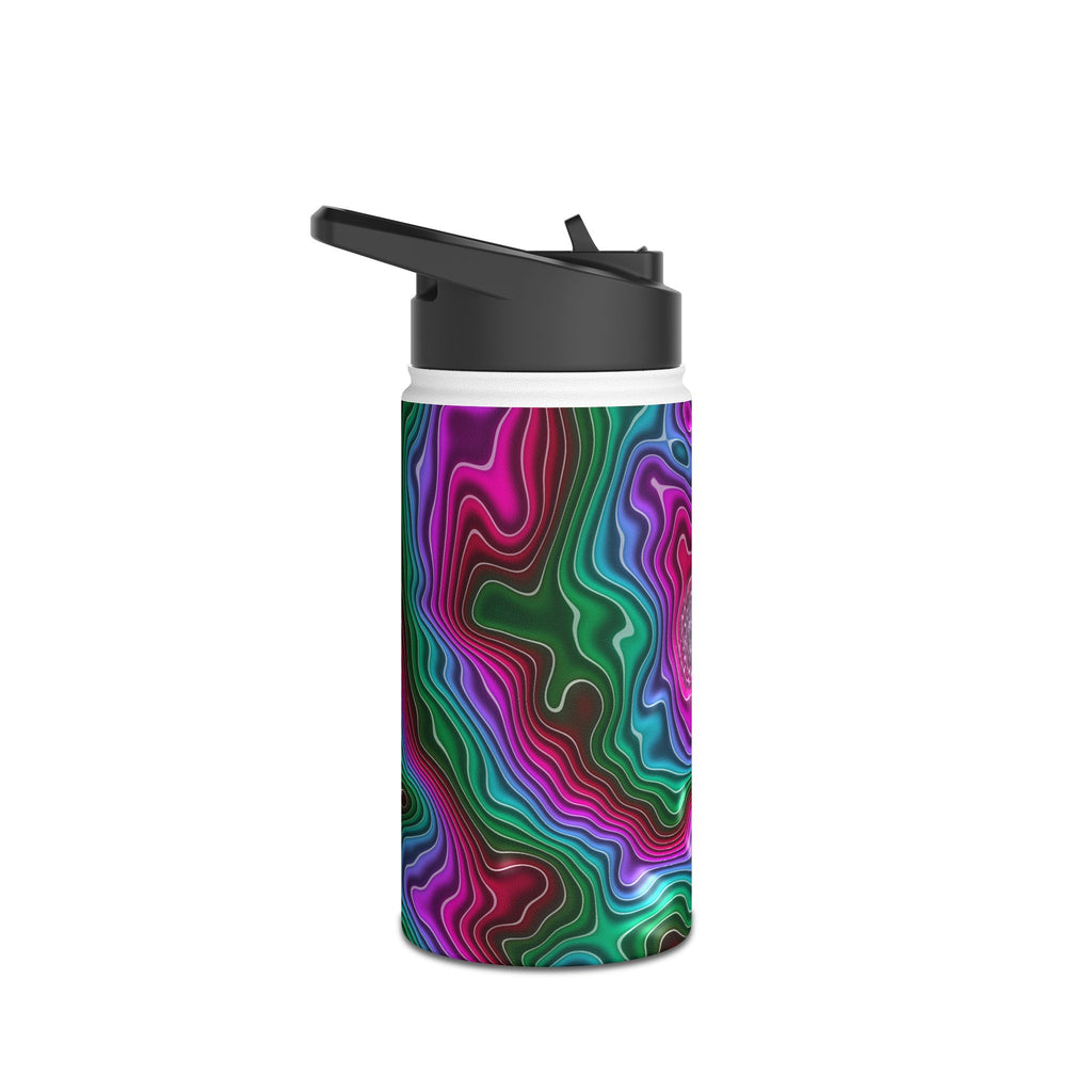 Neon Agate Water Bottle