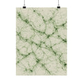 Neon Mycelium - Matcha Latte Poster