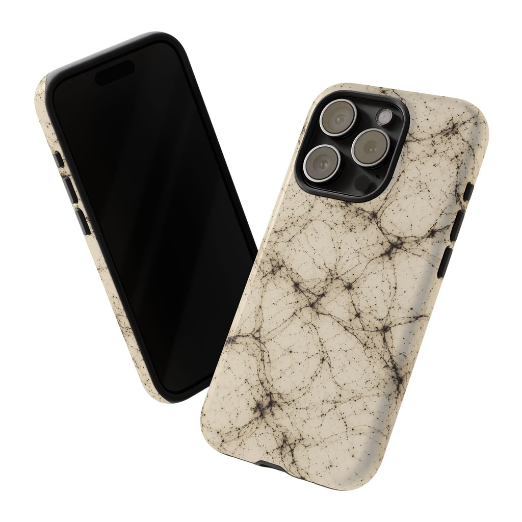 Neon Mycelium - Ink on Paper Phone Case