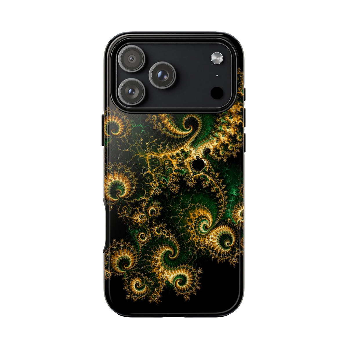 Copper Infinity - Emerald & Gold Phone Case