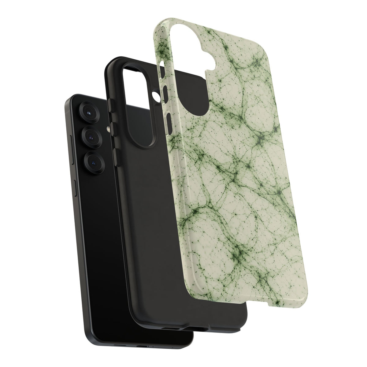Neon Mycelium - Matcha Latte Phone Case