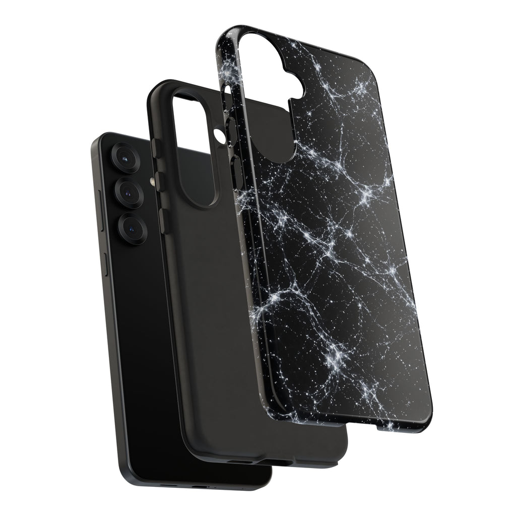 Neon Mycelium - Silver Ghost Phone Case