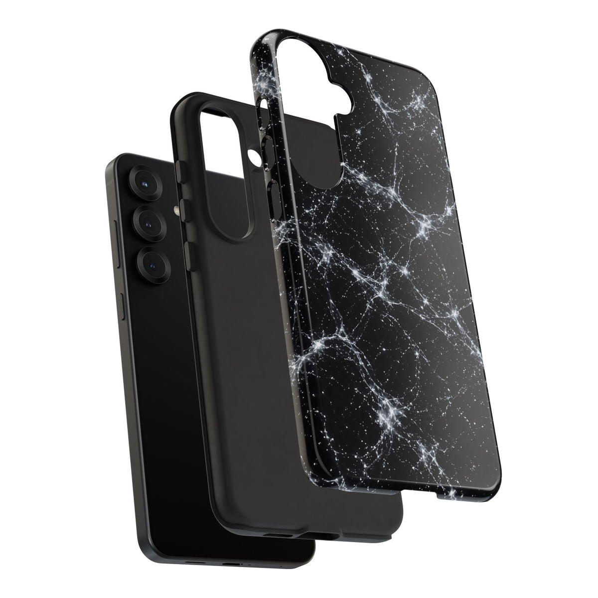 Neon Mycelium - Silver Ghost Phone Case