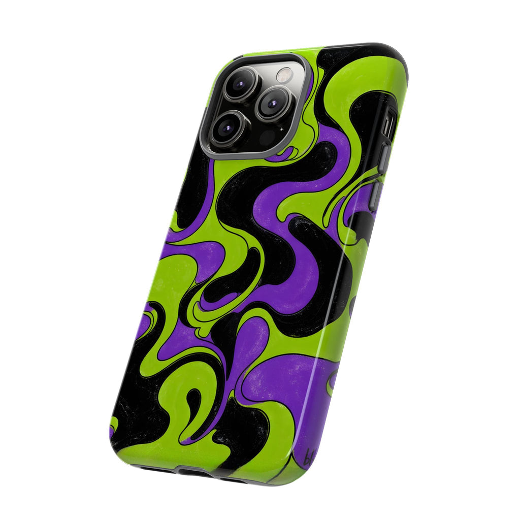 Fillmore Flow - Lime & Purple Phone Case
