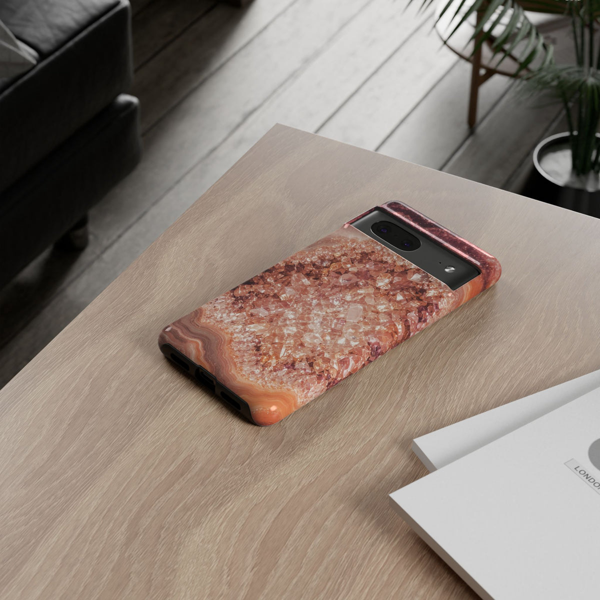 Geode Core - Peach Sorbet Phone Case